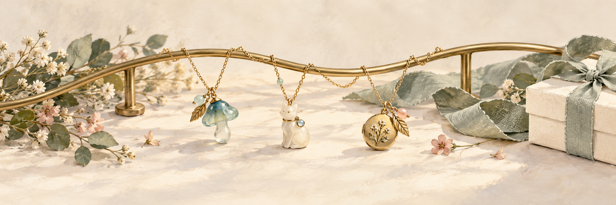 Necklaces and pendants — a storybook collection of tiny wearable wonders