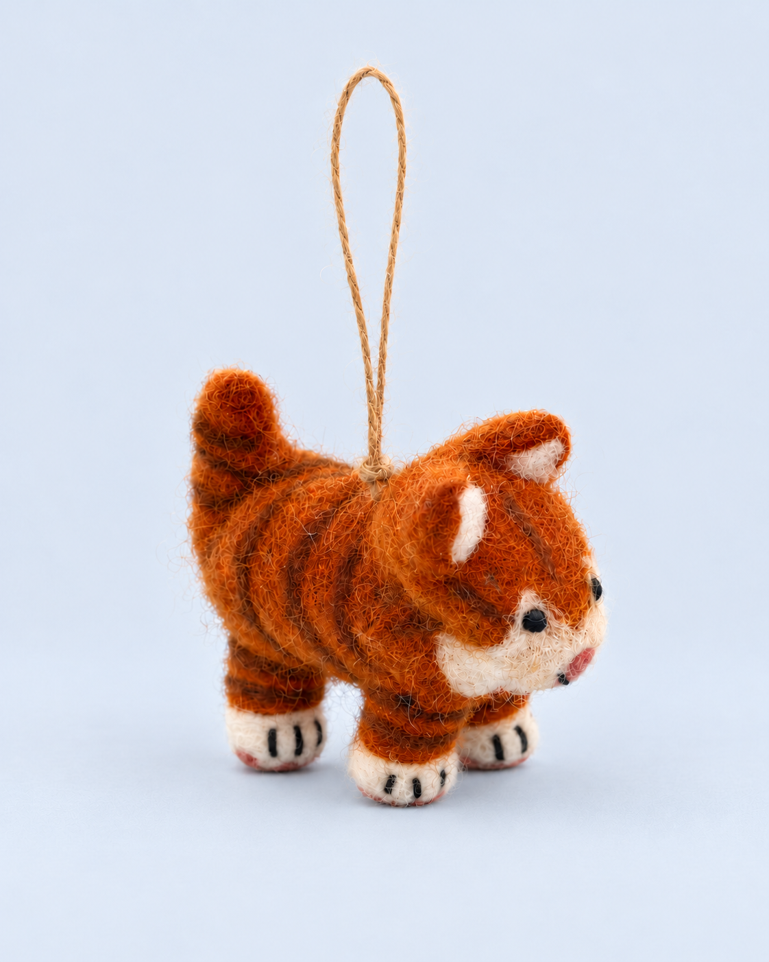 Purrfect Little Cats – Handmade Wool Felt Cat Charms & Ornaments