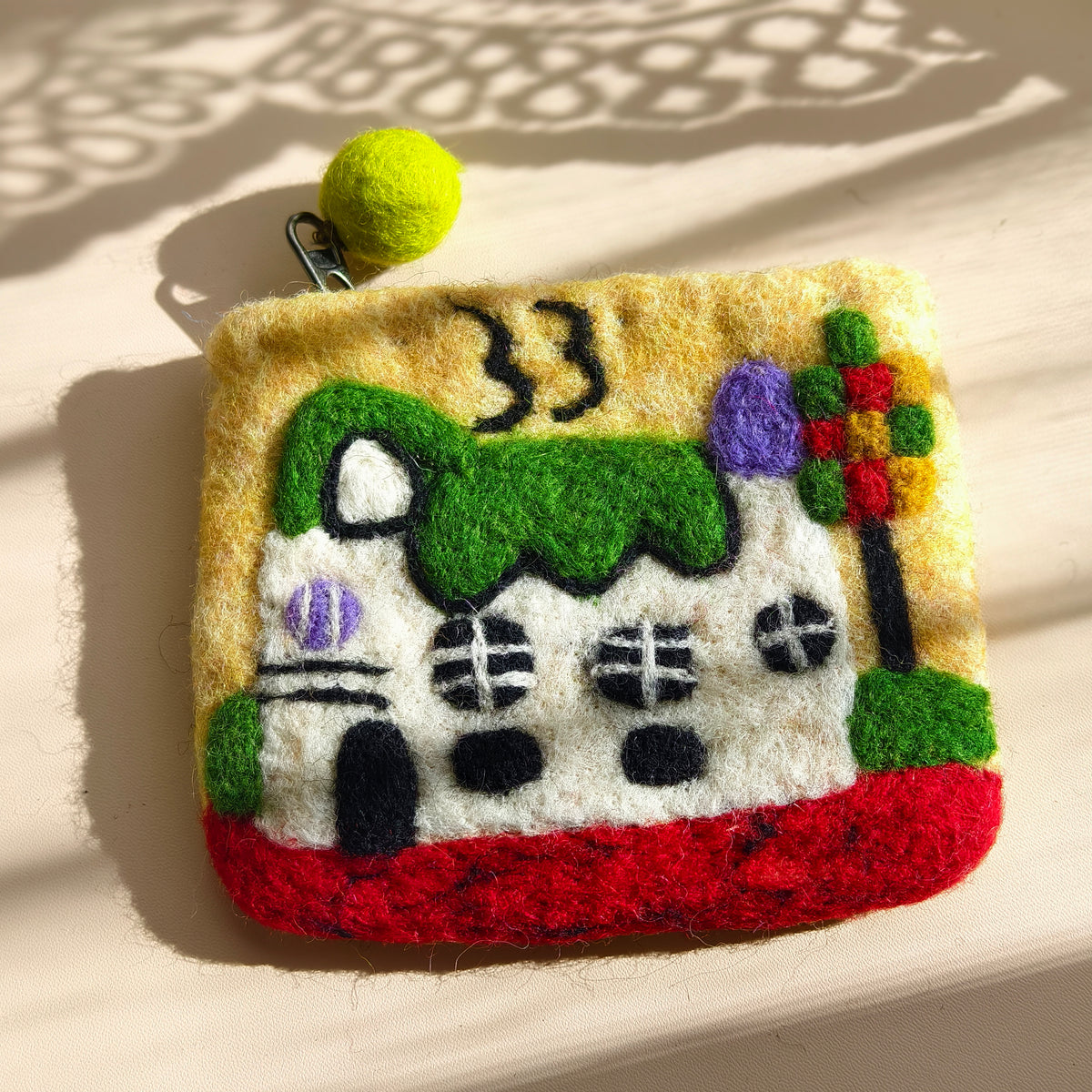Little Felt Stories Zip Pouch – Handmade Wool Felt