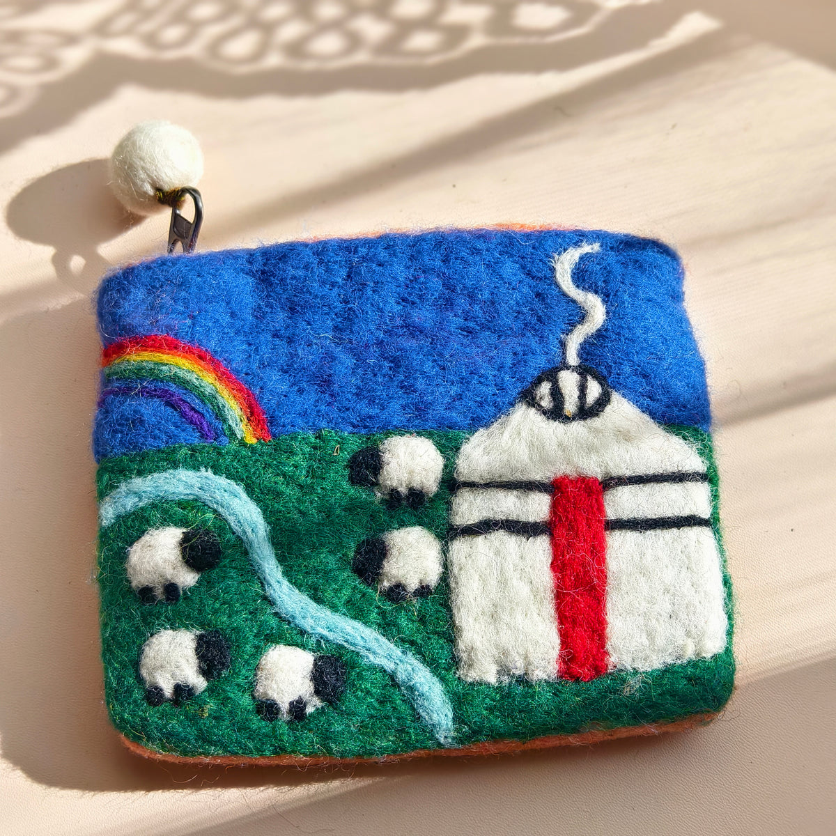 Little Felt Stories Zip Pouch – Handmade Wool Felt