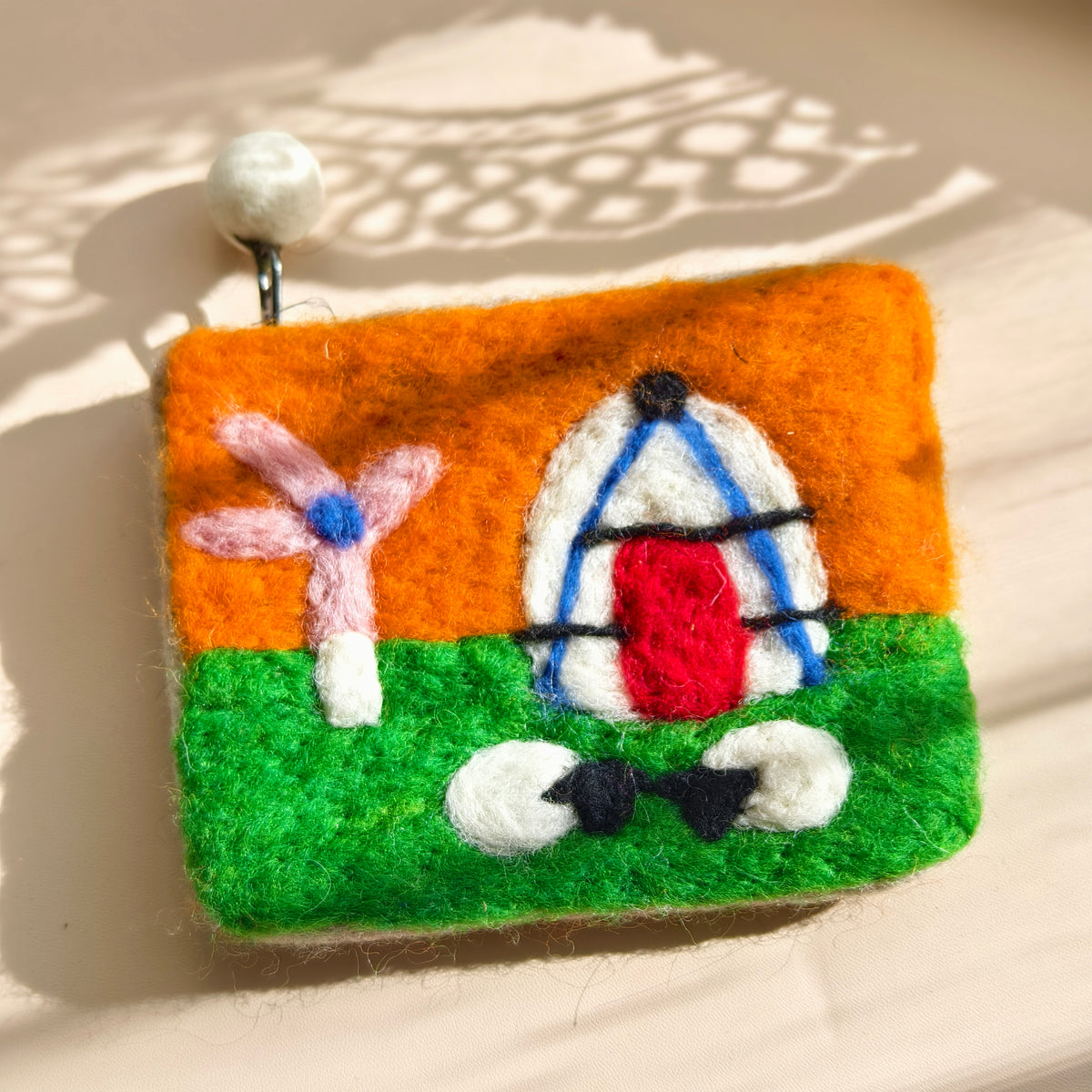 Little Felt Stories Zip Pouch – Handmade Wool Felt