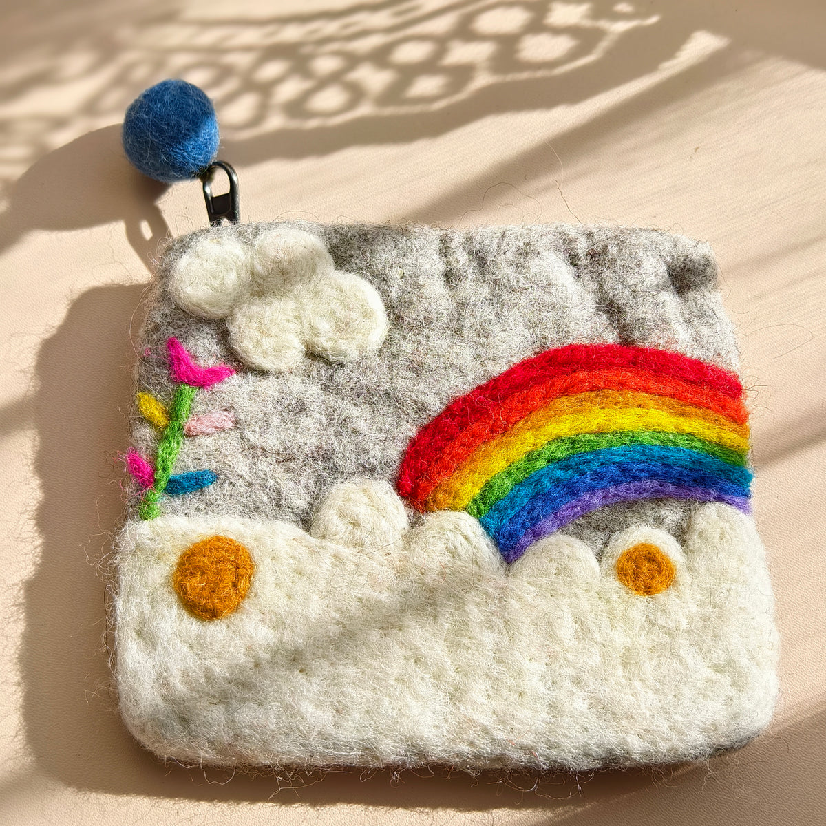 Little Felt Stories Zip Pouch – Handmade Wool Felt
