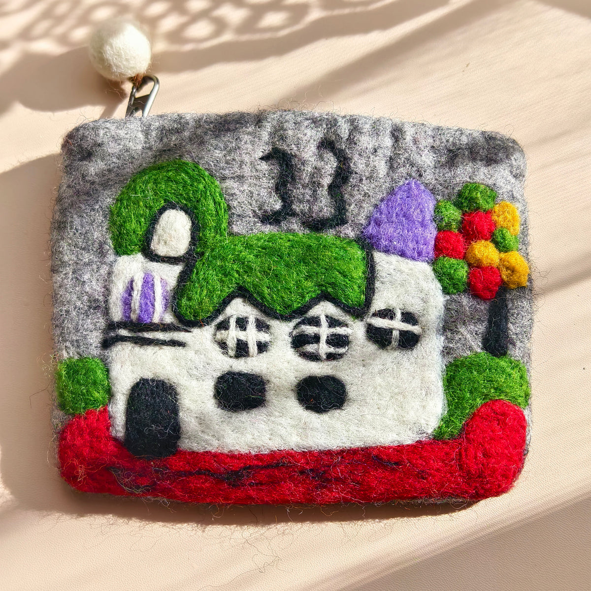 Little Felt Stories Zip Pouch – Handmade Wool Felt