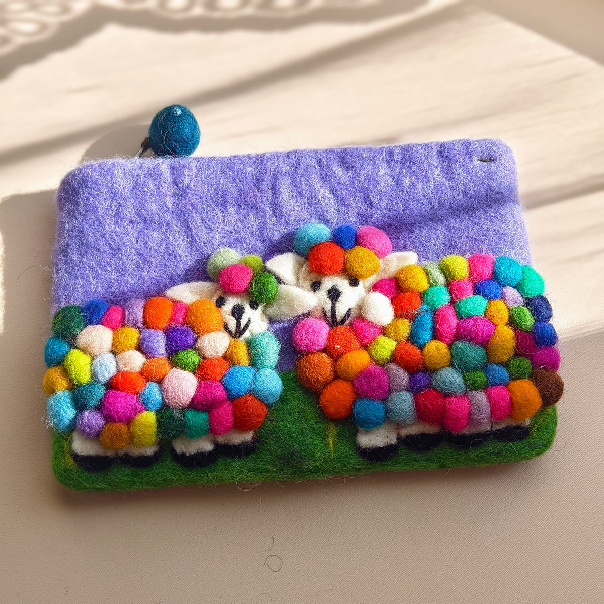 Little Felt Stories Zip Pouch – Handmade Wool Felt