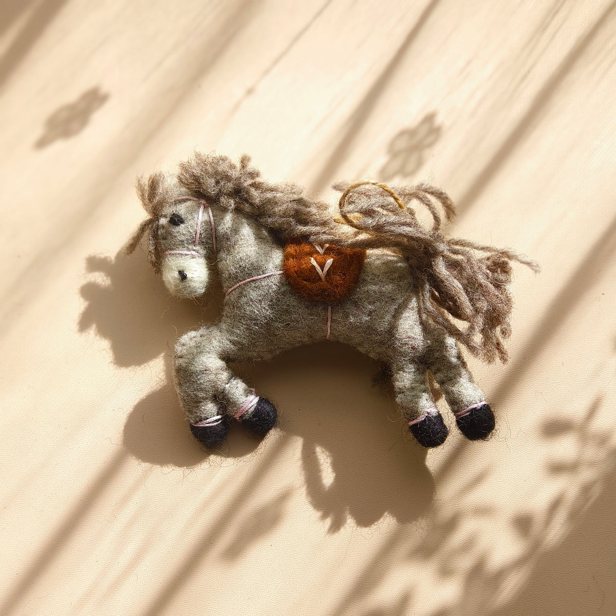 Pony Parade – Handmade Wool Felt Horse & Unicorn Ornaments
