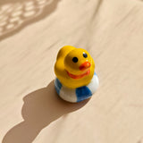 Little Ducks by the Seaside – Ceramic Swim Ring Figurines