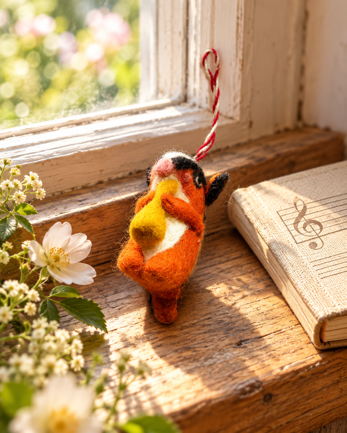 Little Music Makers – Handmade Wool Felt Animal Musicians