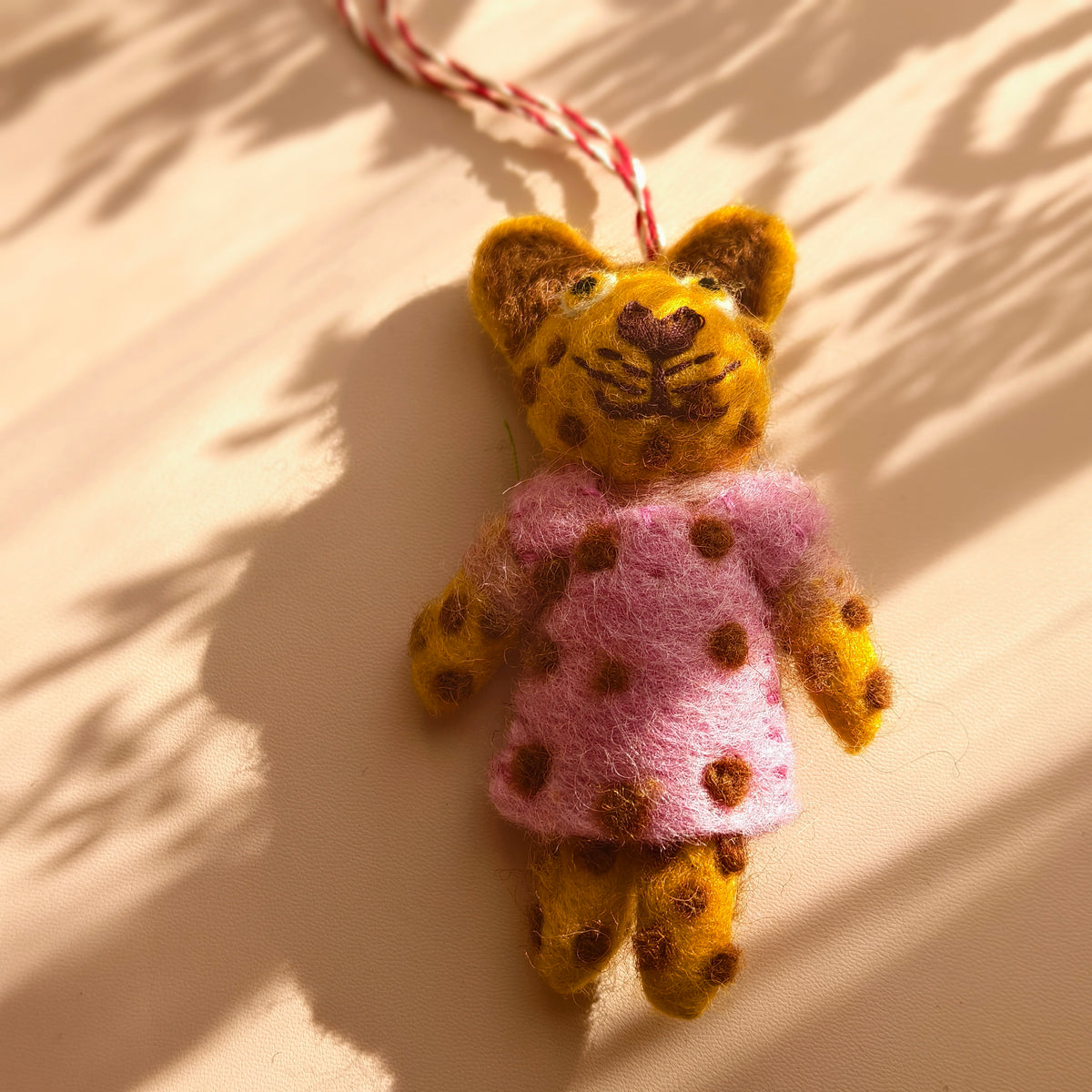 Little Leopards – Handmade Wool Felt Leopard Ornaments