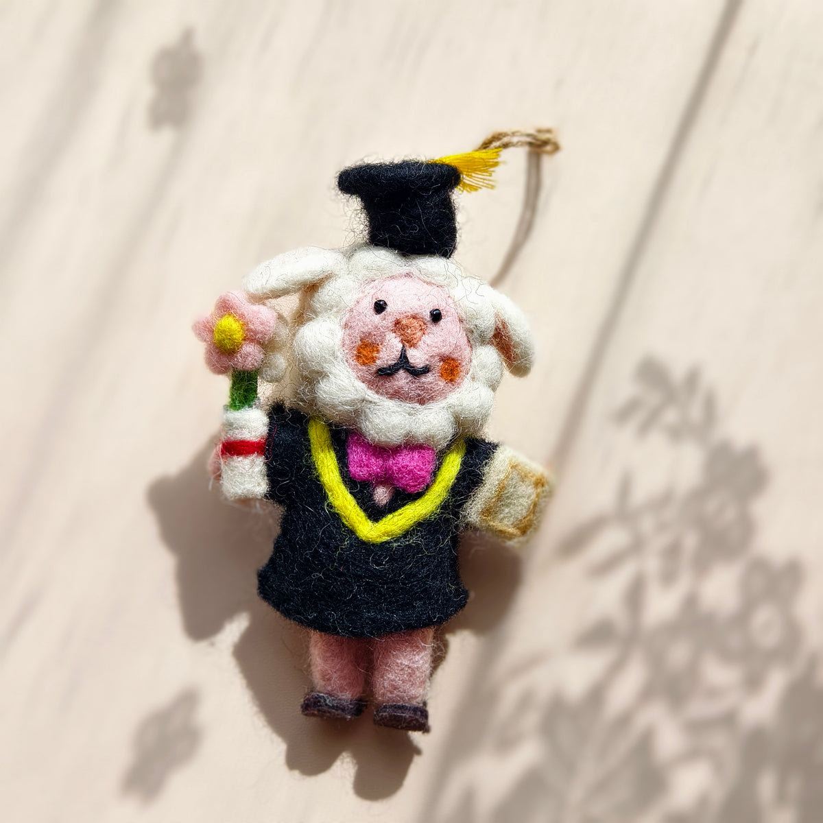 Little Graduates – Handmade Wool Felt Graduation Ornaments