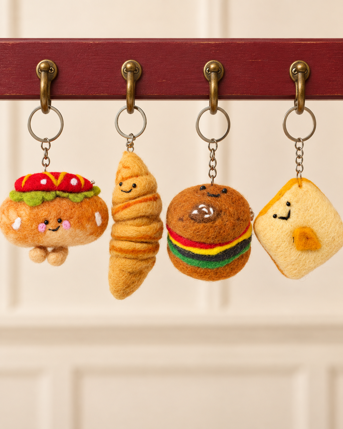 Little Bakery Treats – Handmade Wool Felt Food Charms