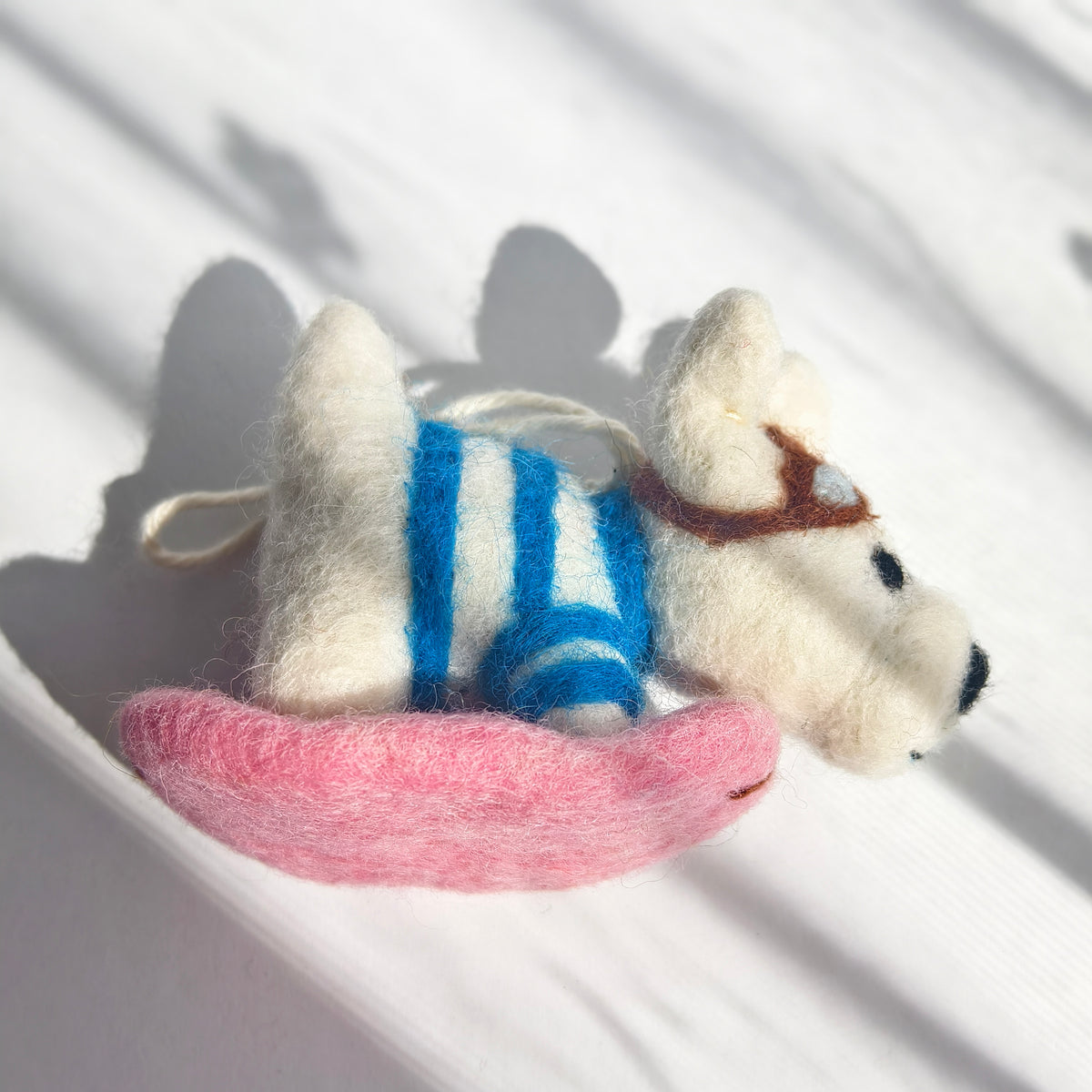 Faithful Little Dogs – Handmade Wool Felt Dog Charms & Ornaments