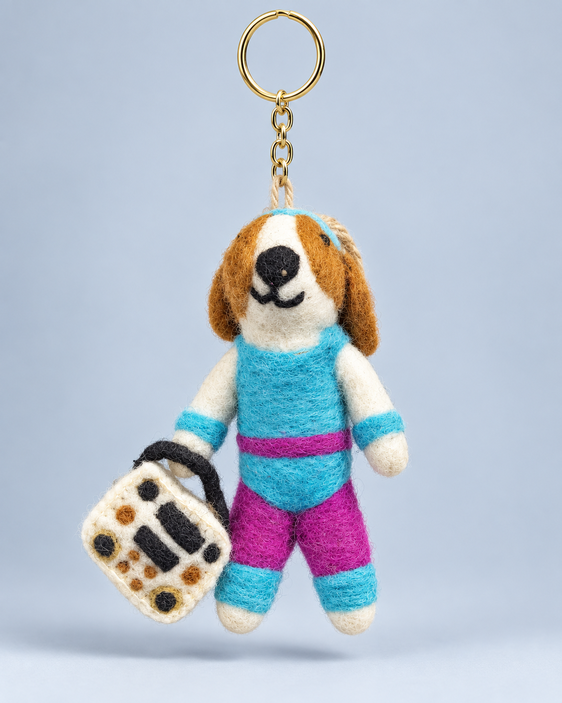 Faithful Little Dogs – Handmade Wool Felt Dog Charms & Ornaments