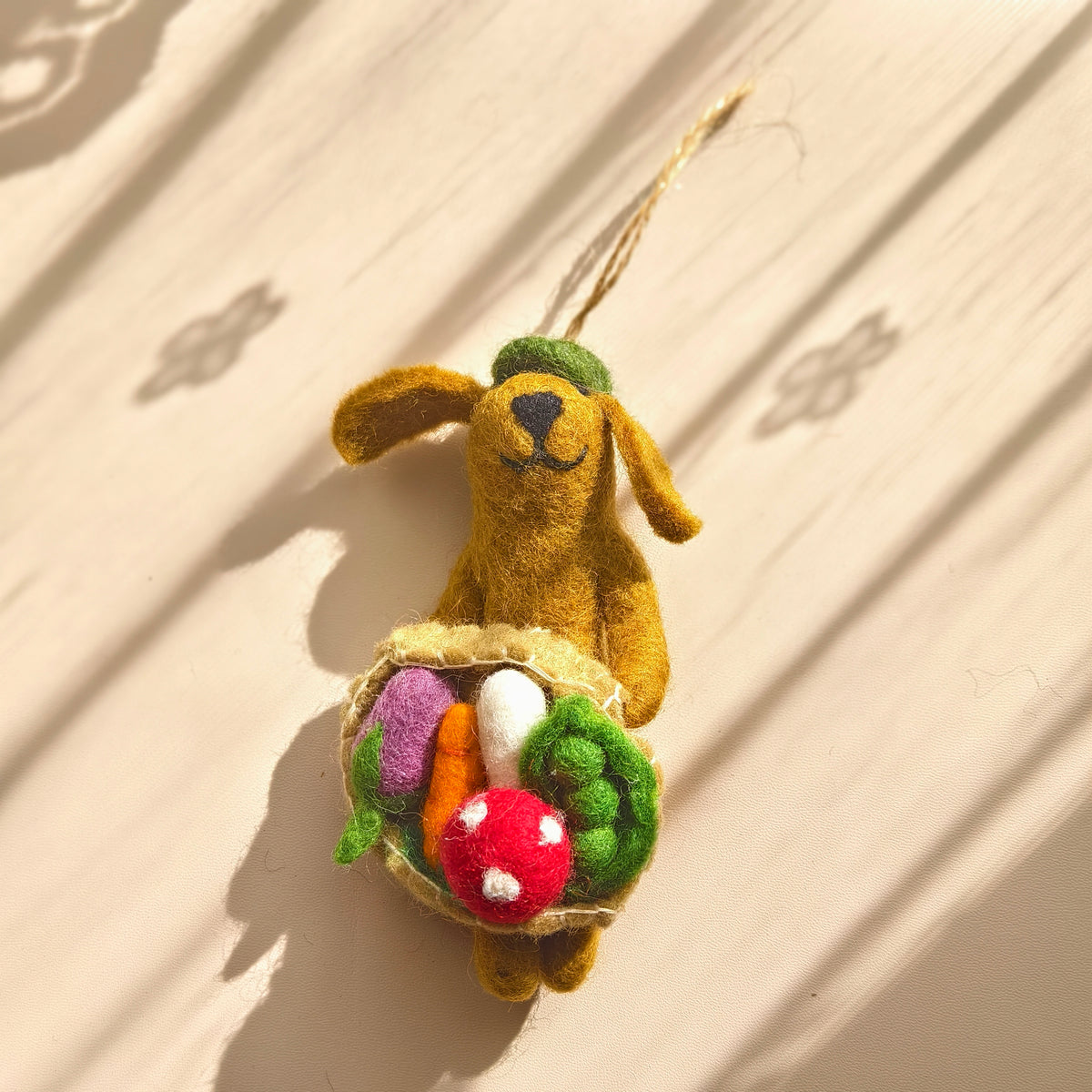 Faithful Little Dogs – Handmade Wool Felt Dog Charms & Ornaments