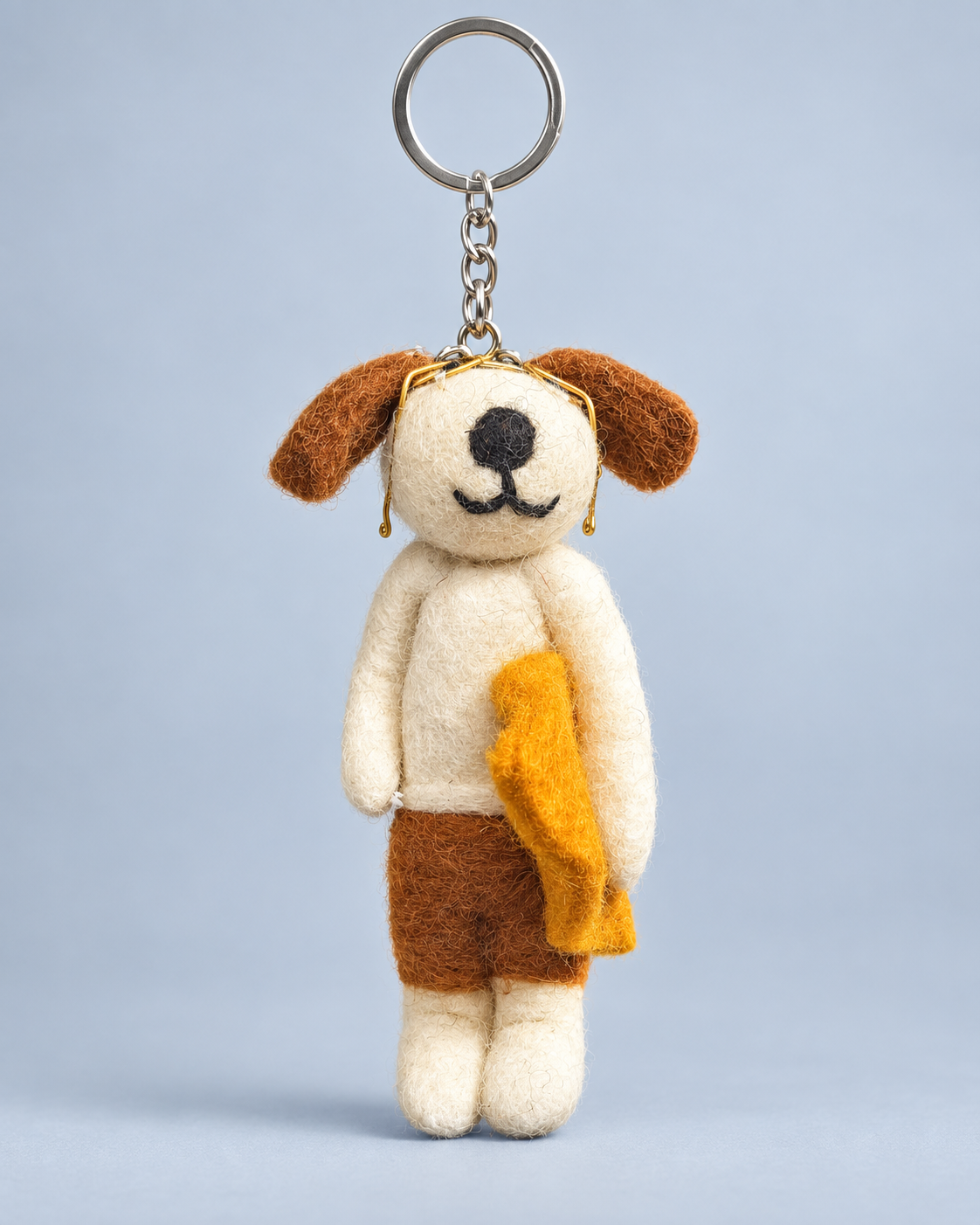 Faithful Little Dogs – Handmade Wool Felt Dog Charms & Ornaments