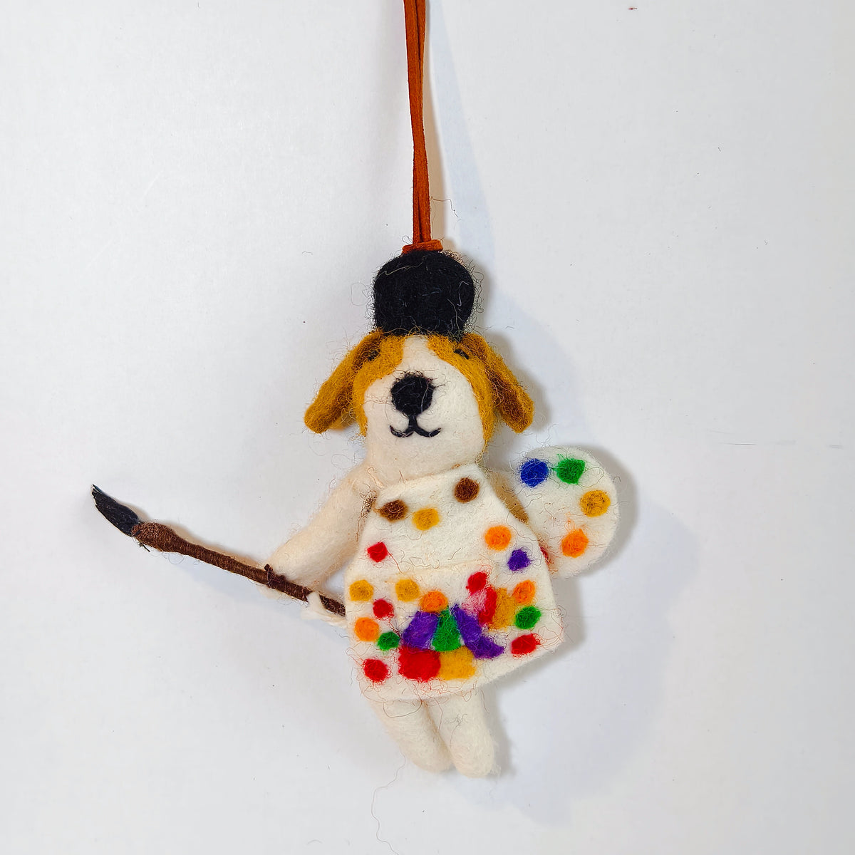 Faithful Little Dogs – Handmade Wool Felt Dog Charms & Ornaments