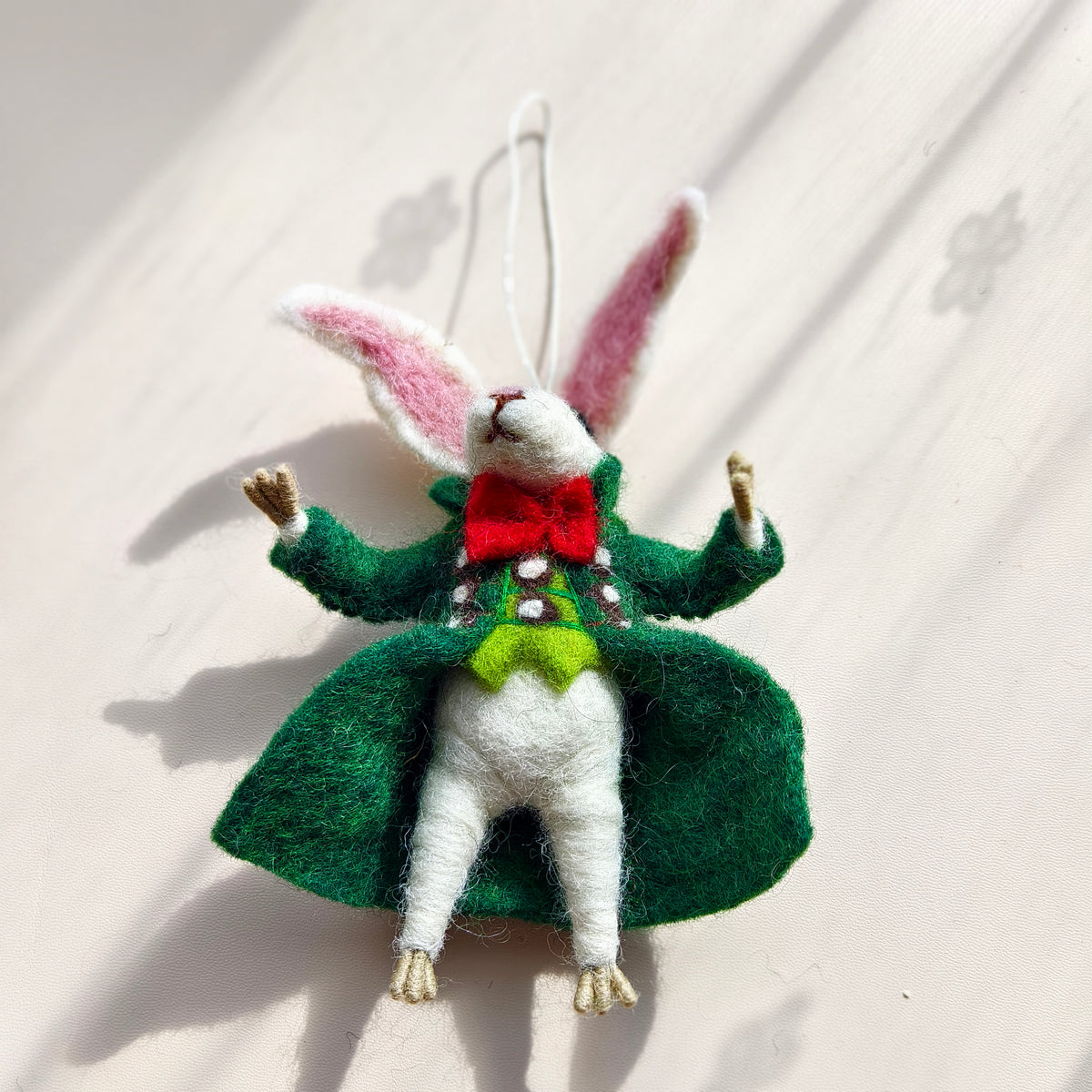 Countryside Storybook Friends – Handmade Wool Felt Animal Ornaments