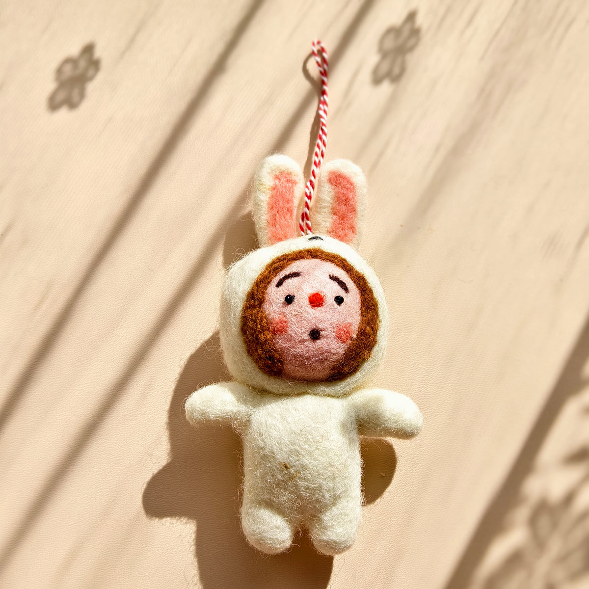 Countryside Storybook Friends – Handmade Wool Felt Animal Ornaments