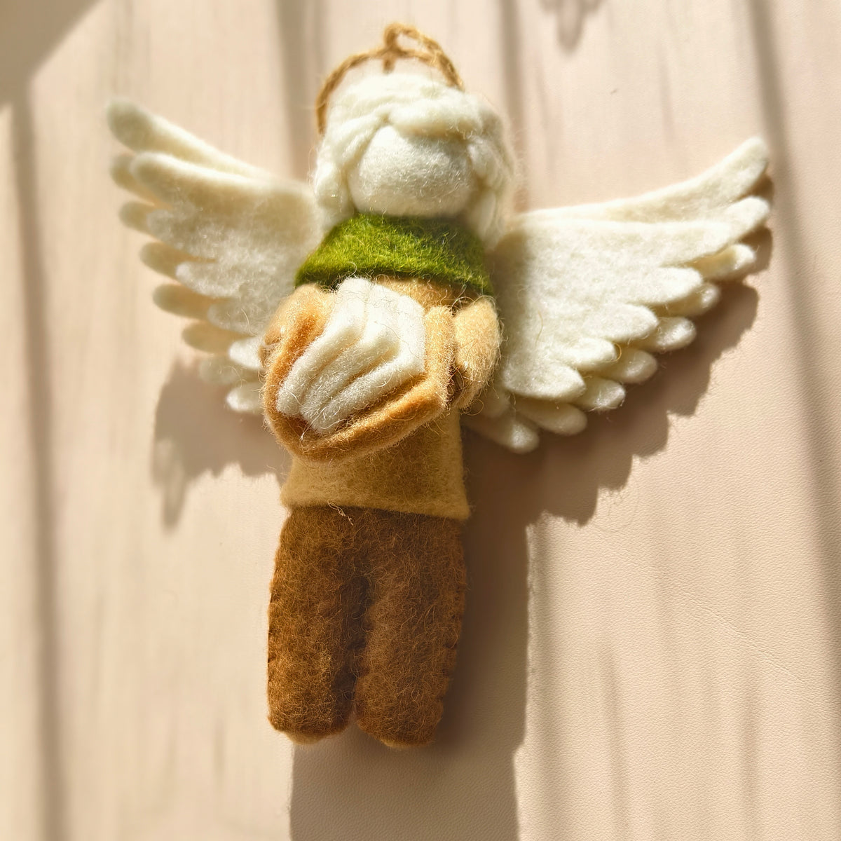 Little Guardian Angels – Handmade Wool Felt Angel Ornaments