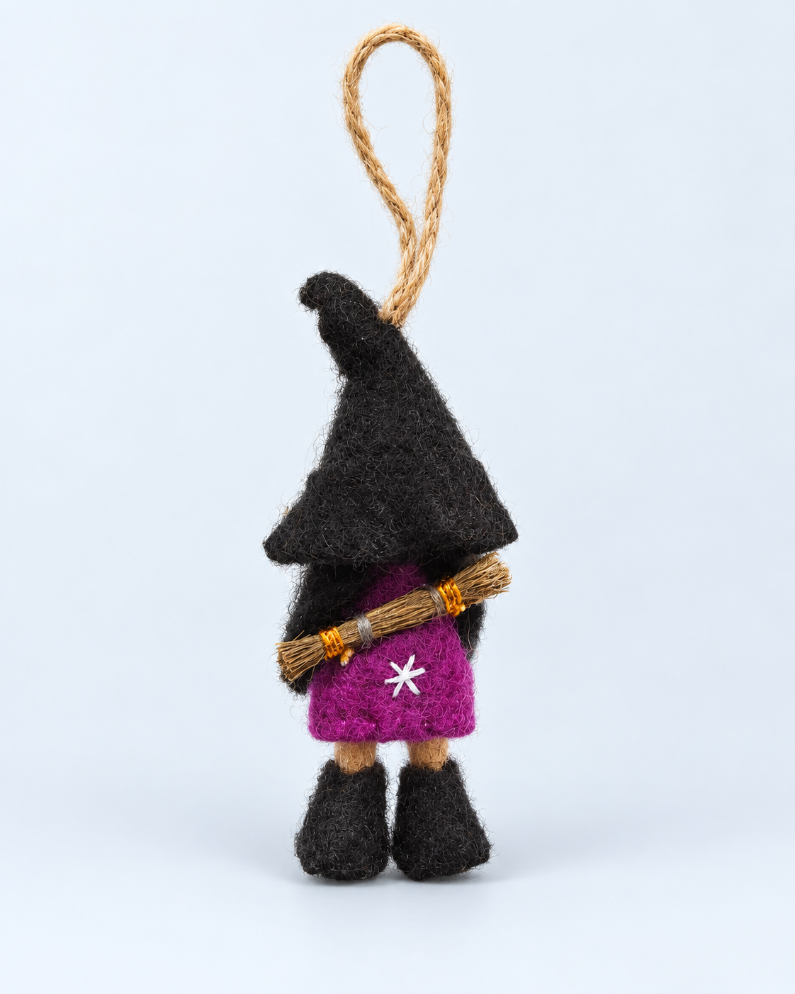The Little Witching Hour – Handmade Wool Felt Witches & Wizards