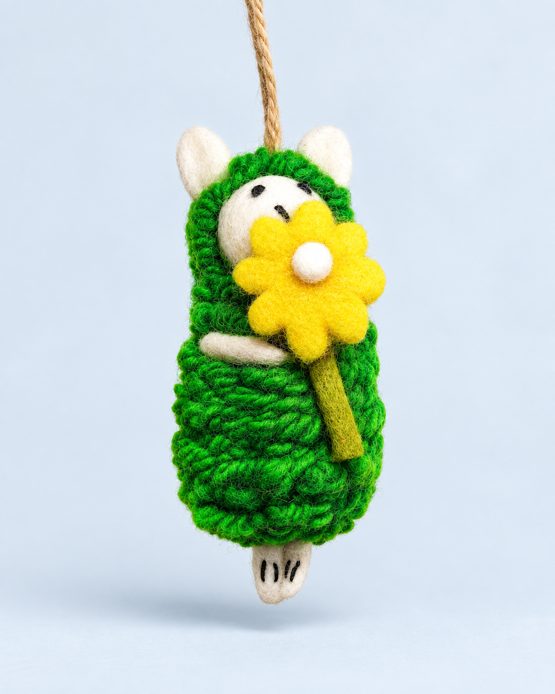 Cosy Sheep Characters – Handmade Wool Felt Charms