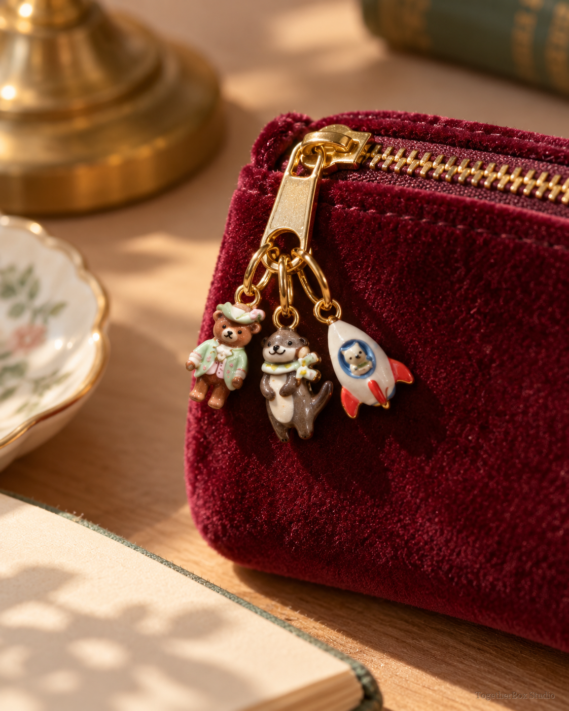 The Kensington Storybook Bear Club – Copper & Stainless Steel Charms & Pendants