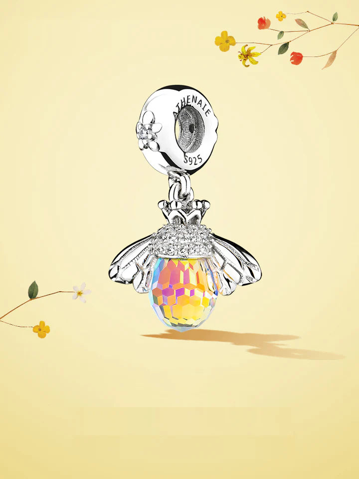 Bee Pendant 925 Sterling Silver Charm