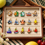 The Chelsea Sporting Cat Club – Copper & Stainless Steel Charms & Pendants