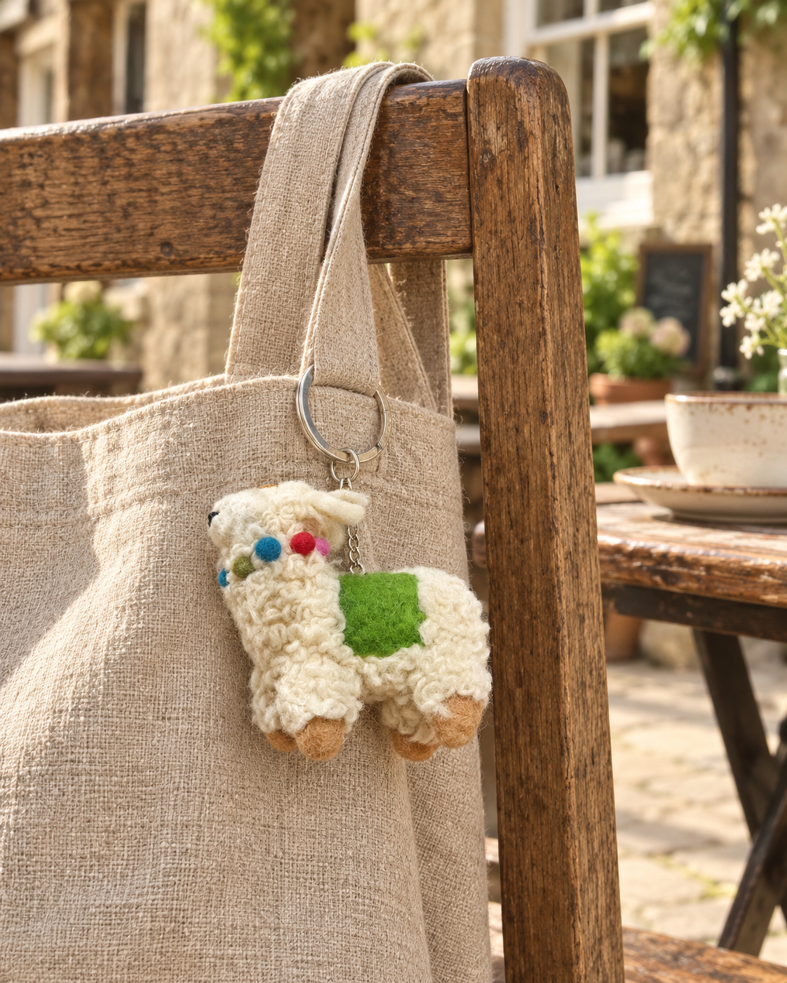 Cosy Sheep Characters – Handmade Wool Felt Charms