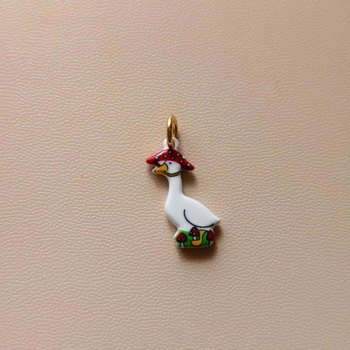 The Village-Pond Parade – Copper & Stainless Steel Duck & Chick Charms & Pendants