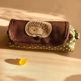Hedgehog Canvas Pouches – Three Sizes