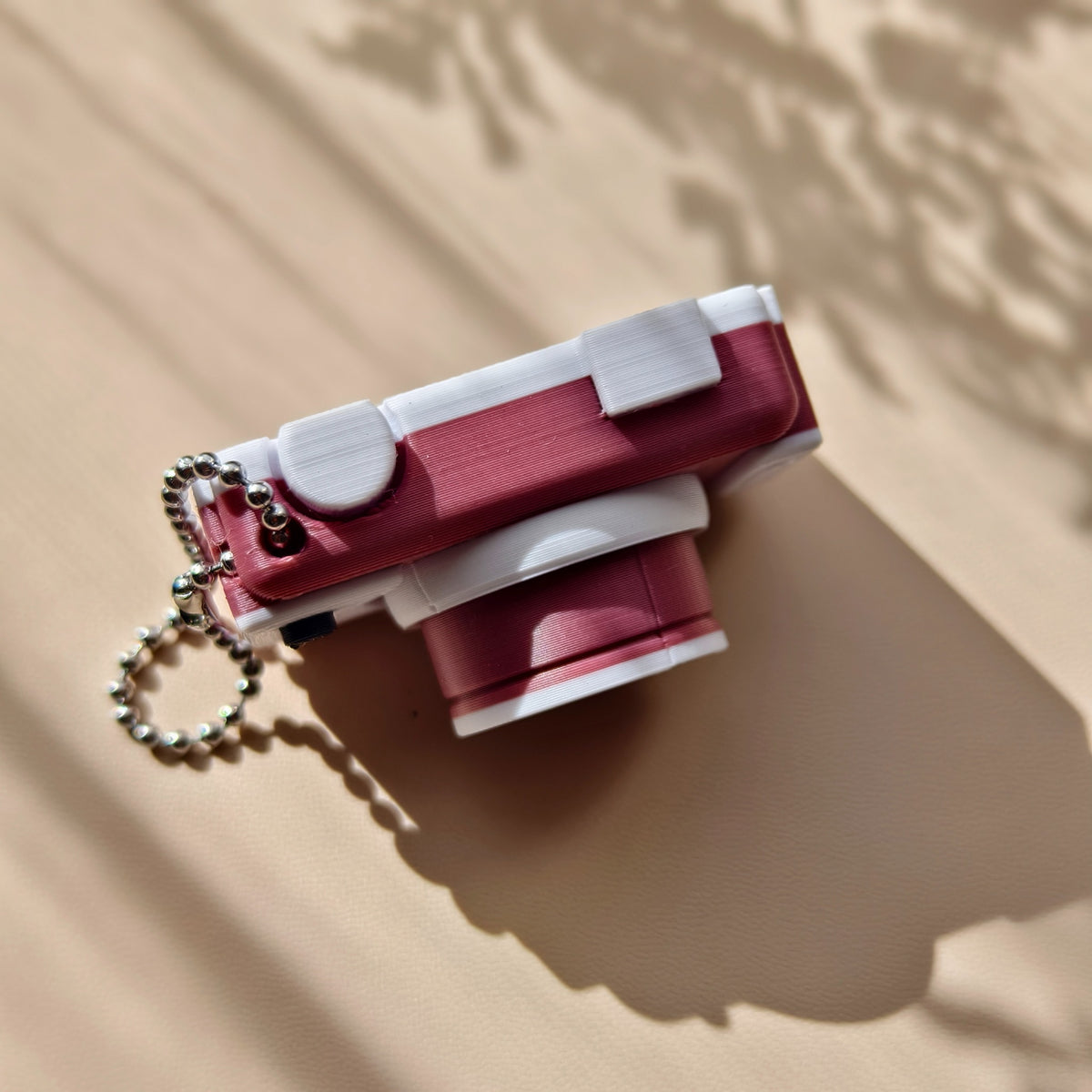 Little Snapshot – 3D-Printed PLA Camera Fidget Bag Charm