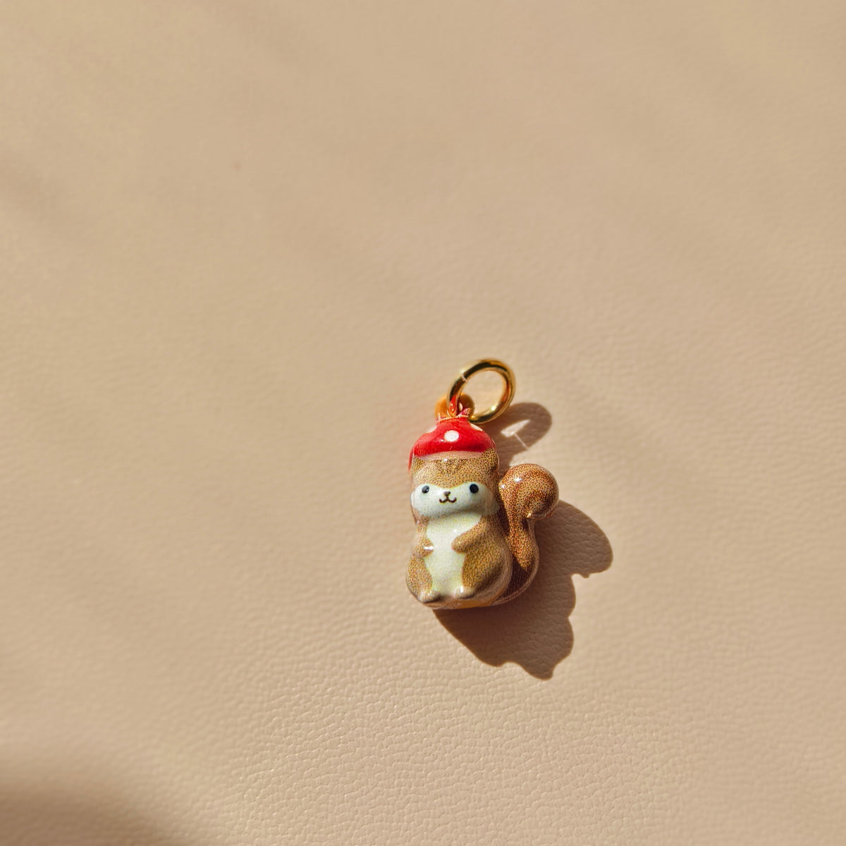 The Oak-Tree Social Club – Copper& Stainless Steel Squirrel Charms & Pendants