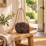 A Hedgehog on the Lane – Handmade 3D Wool Felt Shoulder Bag
