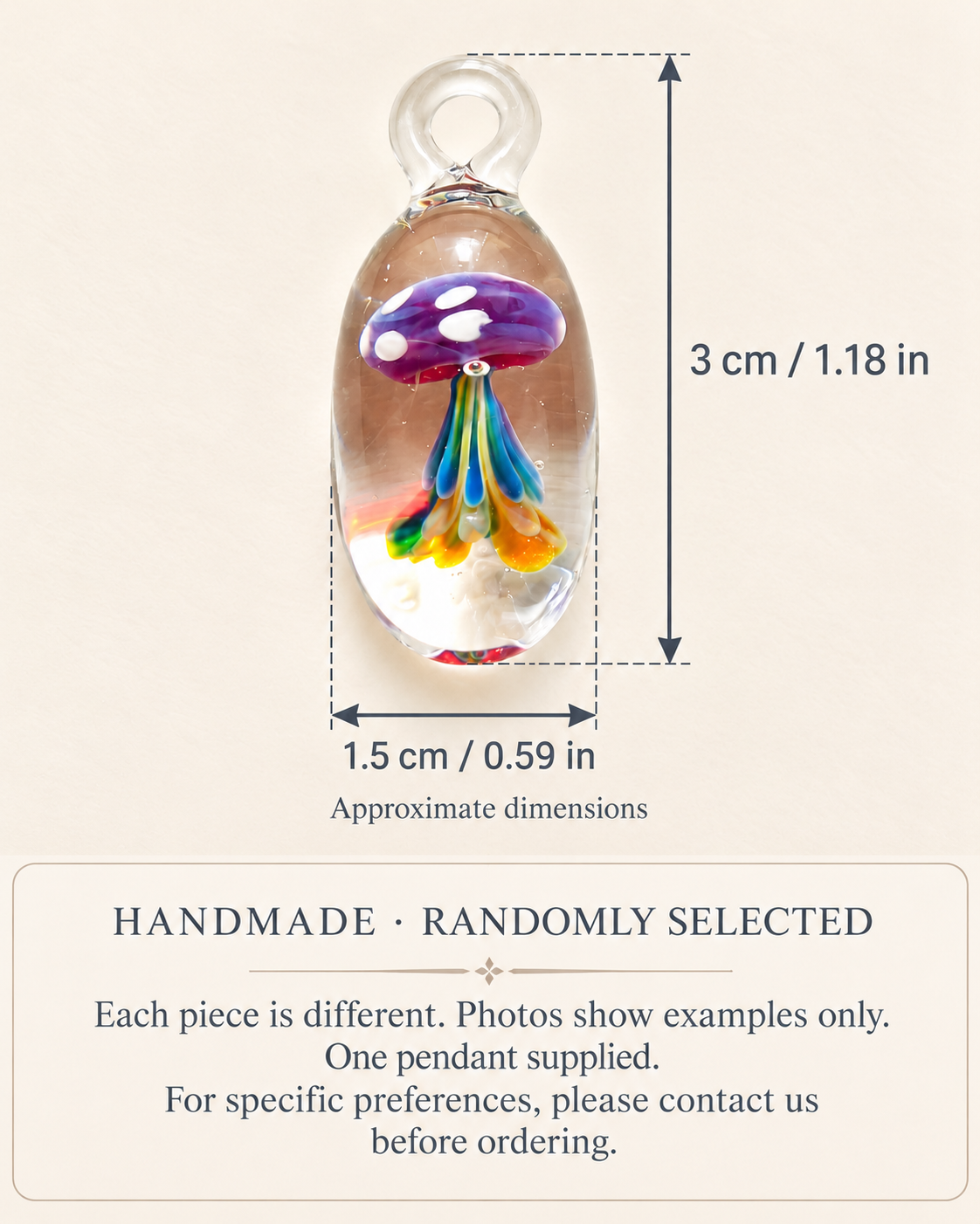 Lanterns Beneath the Tide – Glass Jellyfish Pendants