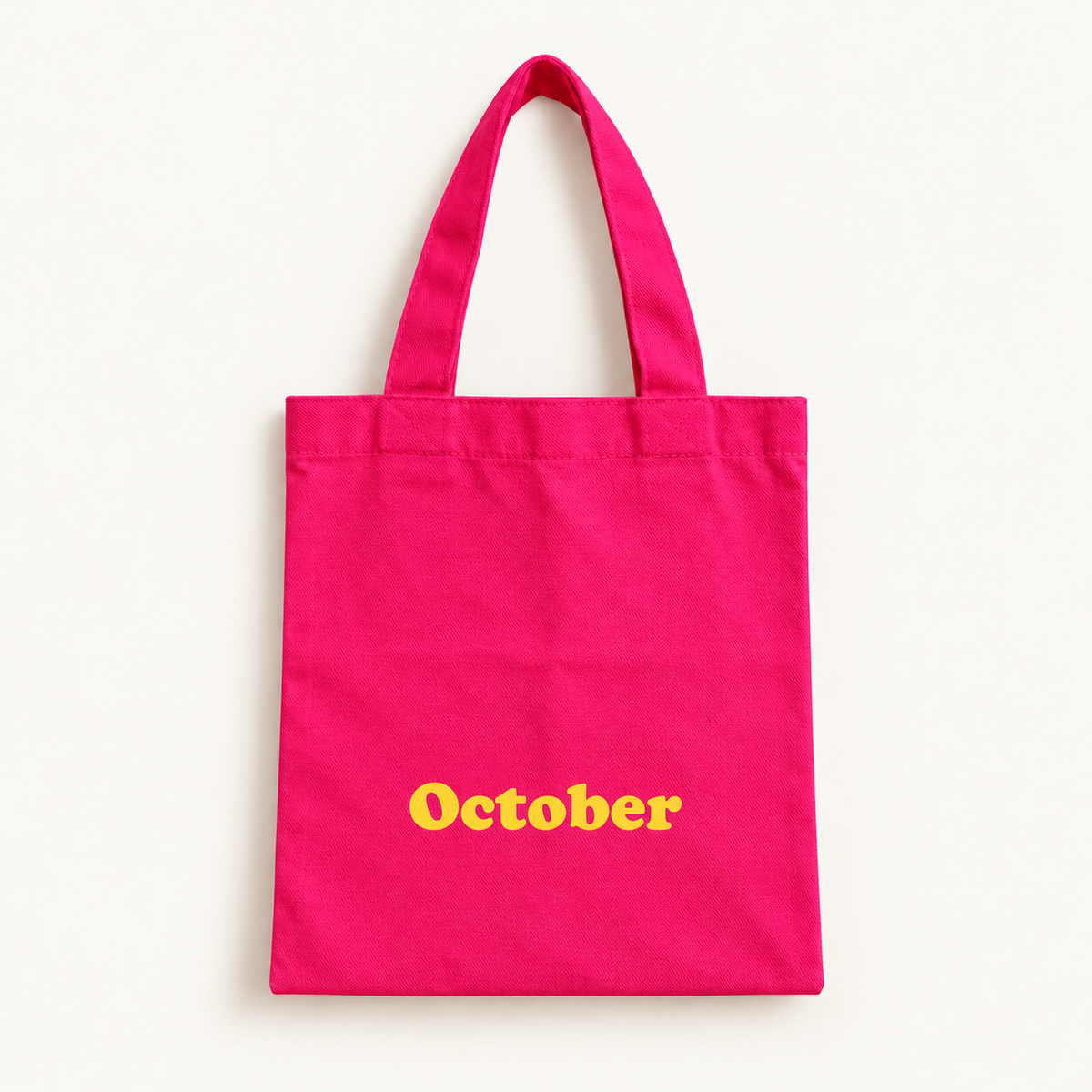 Your Month, Your Colour – Mini Cotton Canvas Hand Tote