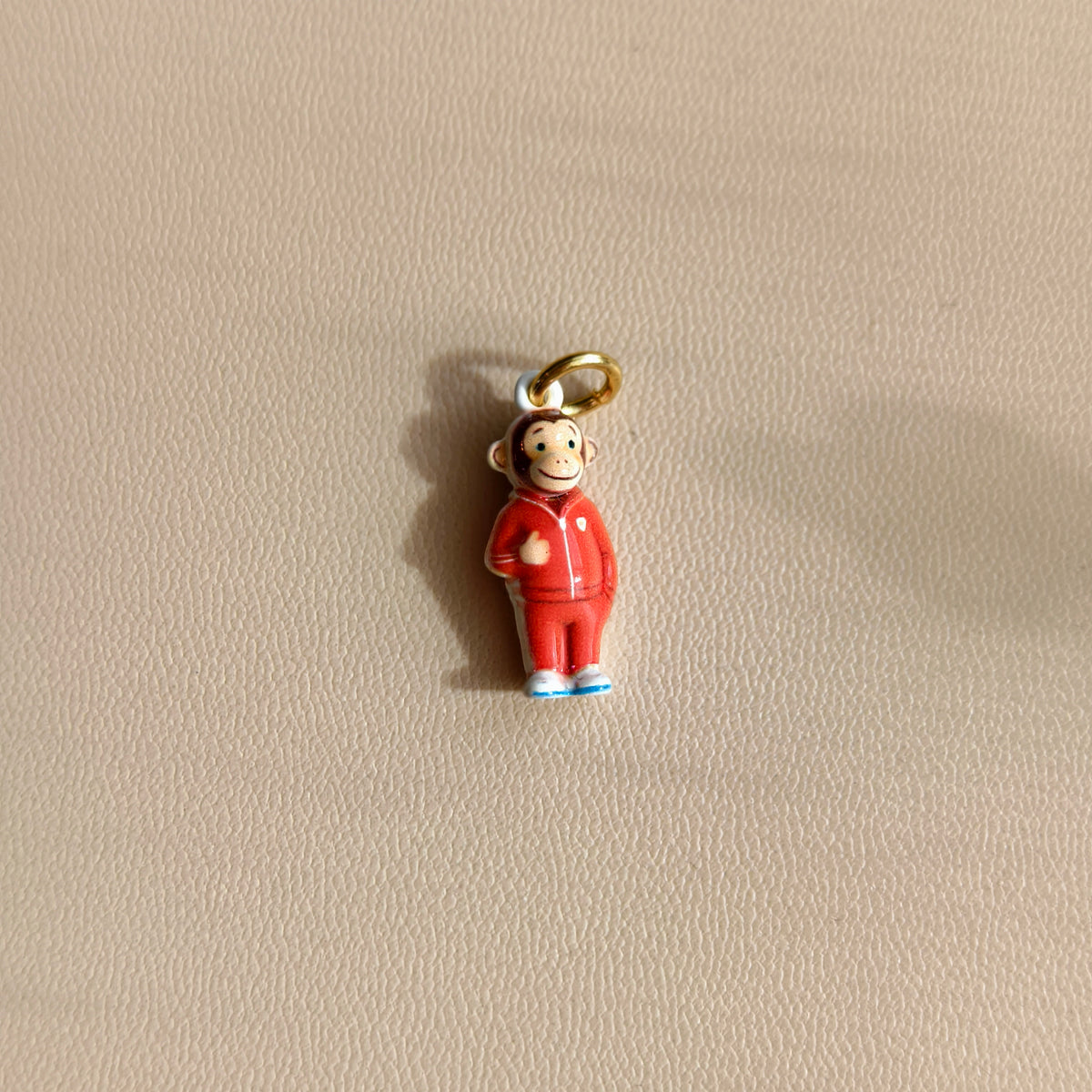 No. 2 Little Champion monkey charm, actual product photograph