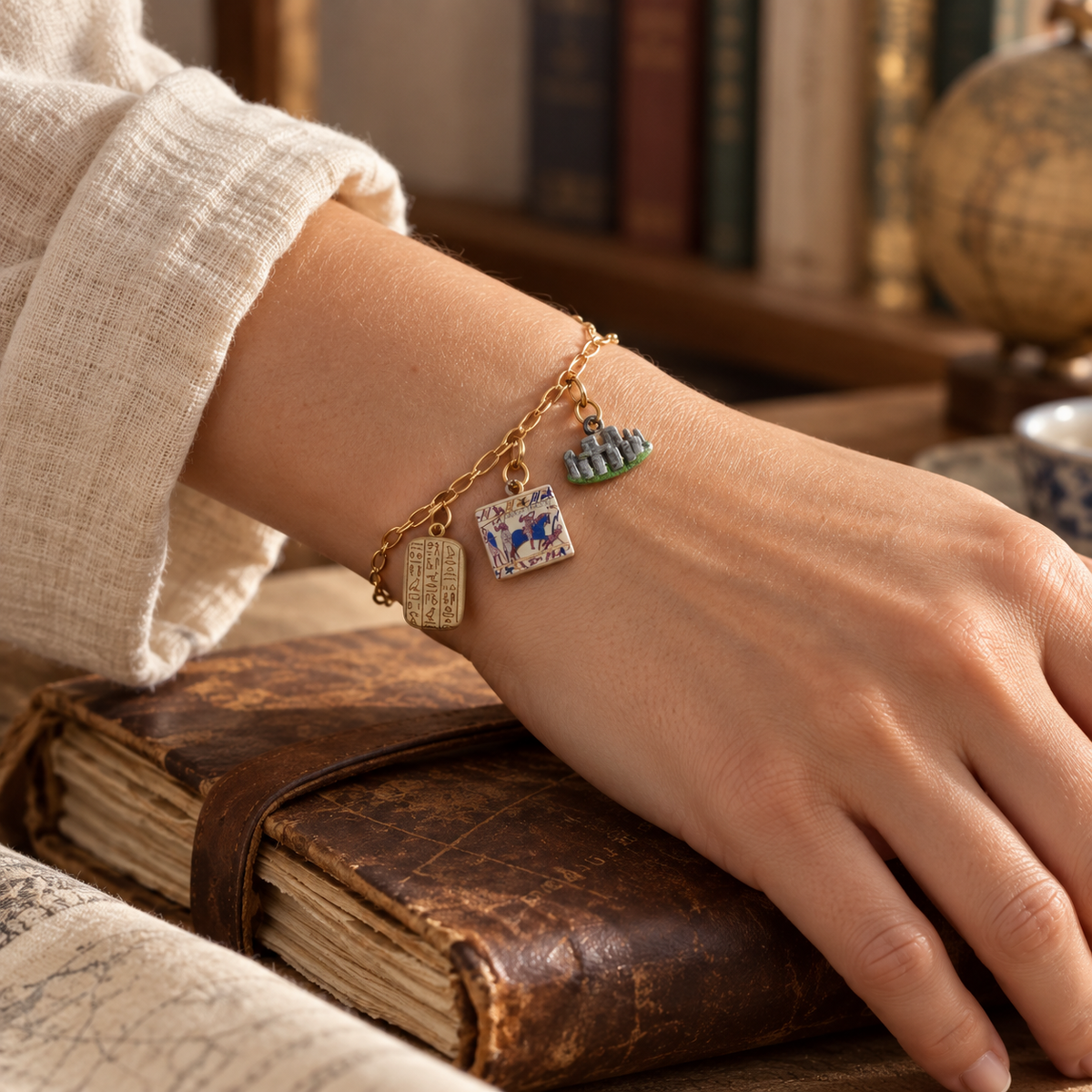 The Traveller's Study – Copper History & Travel Charms & Pendants
