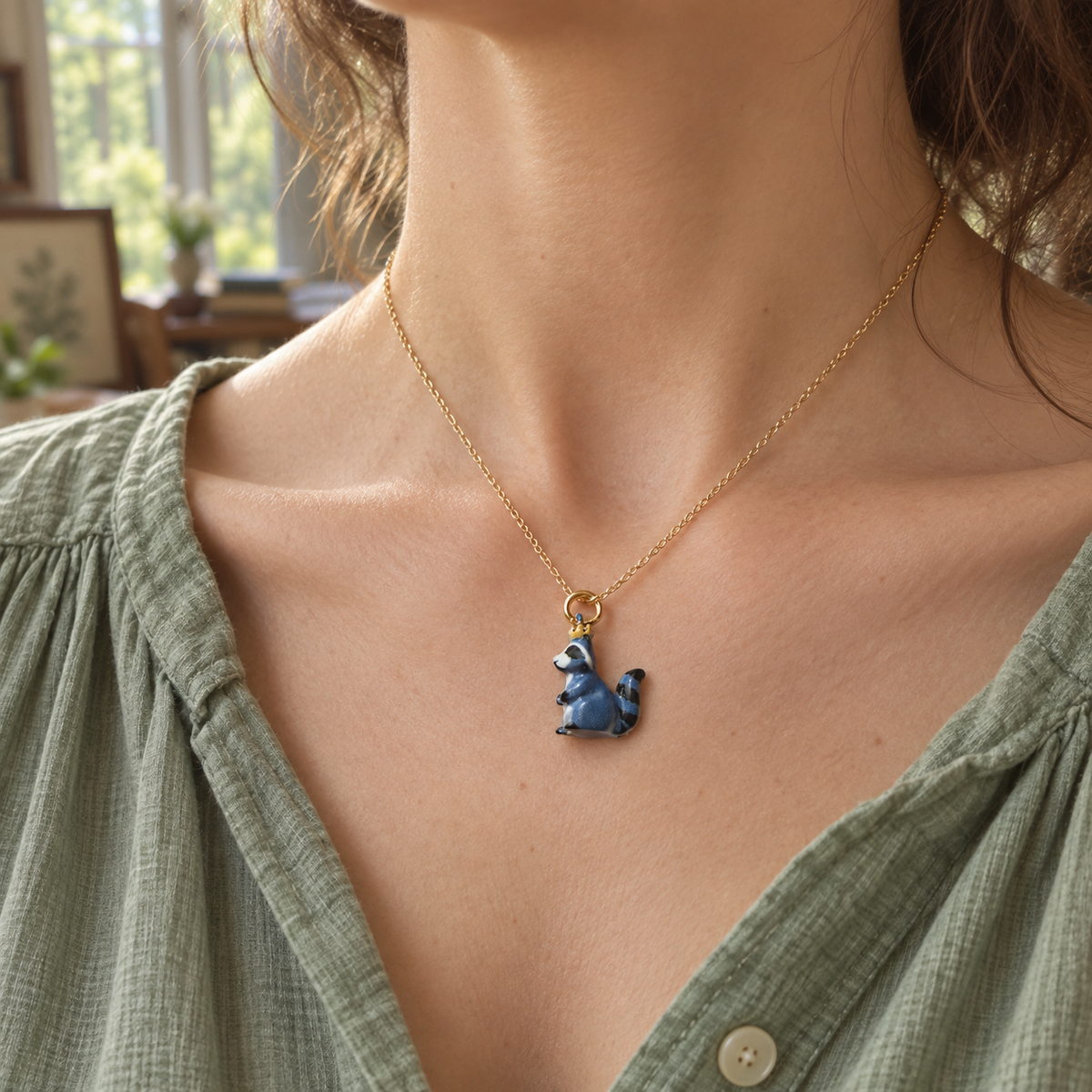 The Woodland Neighbours – Copper & Stainless Steel Woodland Animal Charms & Pendants